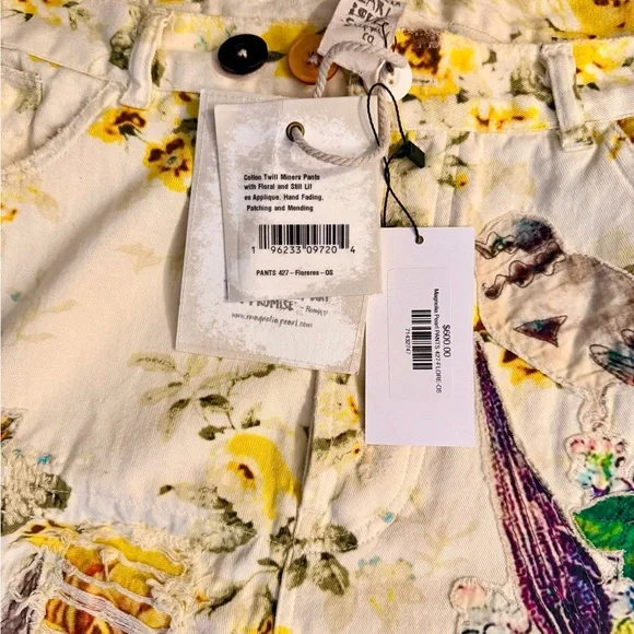 MAGNOLIA PEARL FLORES MINER PANTS # 427 - Picture 3 of 6